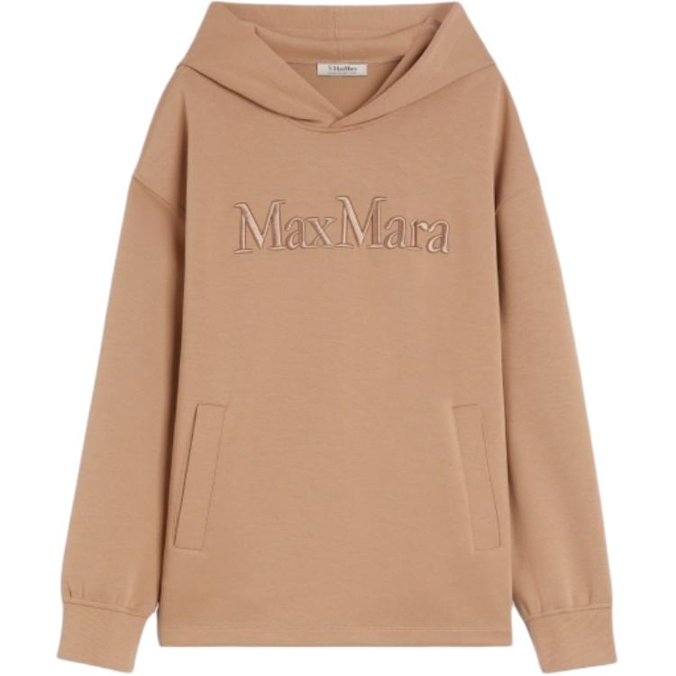 Толстовка Max Mara с вышитым логотипом MaxMara, коричневый
Толстовка Max Mara с вышитым логотипом MaxMara, коричневый