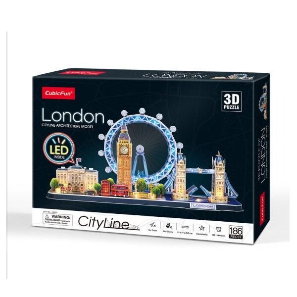3D пазл London Cityline Led L532H Cubic Fun 20532 (306-20532)
3D пазл London Cityline Led L532H Cubic Fun 20532 (306-20532)