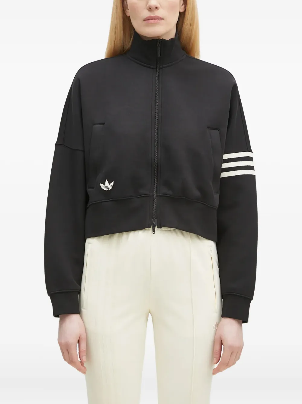 Толстовка Neuclassics на молнии с полосками adidas, черный
Толстовка Neuclassics на молнии с полосками adidas, черный