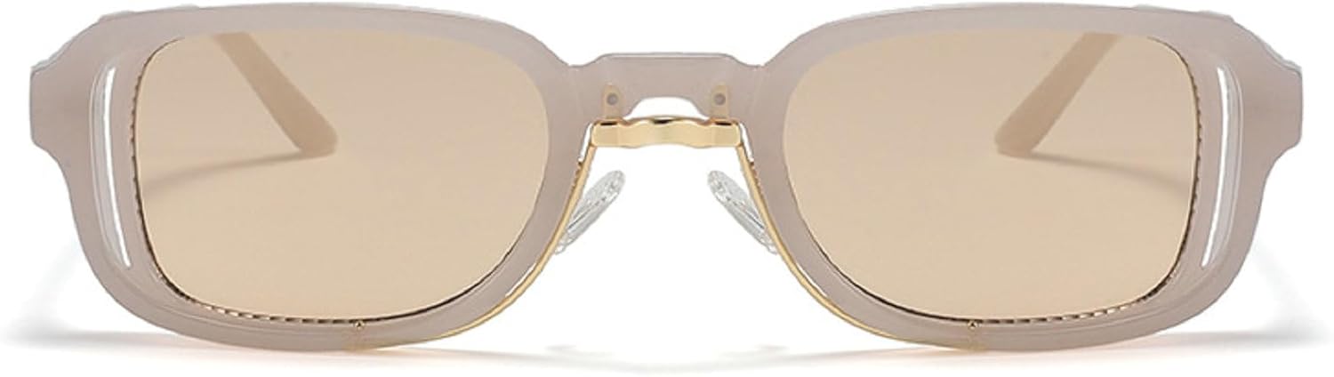 Маленькие панк-солнцезащитные очки прямоугольной формы для мужчин 2024 года, роскошные квадратные солнцезащитные очки для женщин в стиле панк, очки с защитой от УФ-излучения UV400 mincl, Champagne
Маленькие панк-солнцезащитные очки прямоугольной формы для мужчин 2024 года, роскошные квадратные солнцезащитные очки для женщин в стиле панк, очки с защитой от УФ-излучения UV400 mincl, Champagne