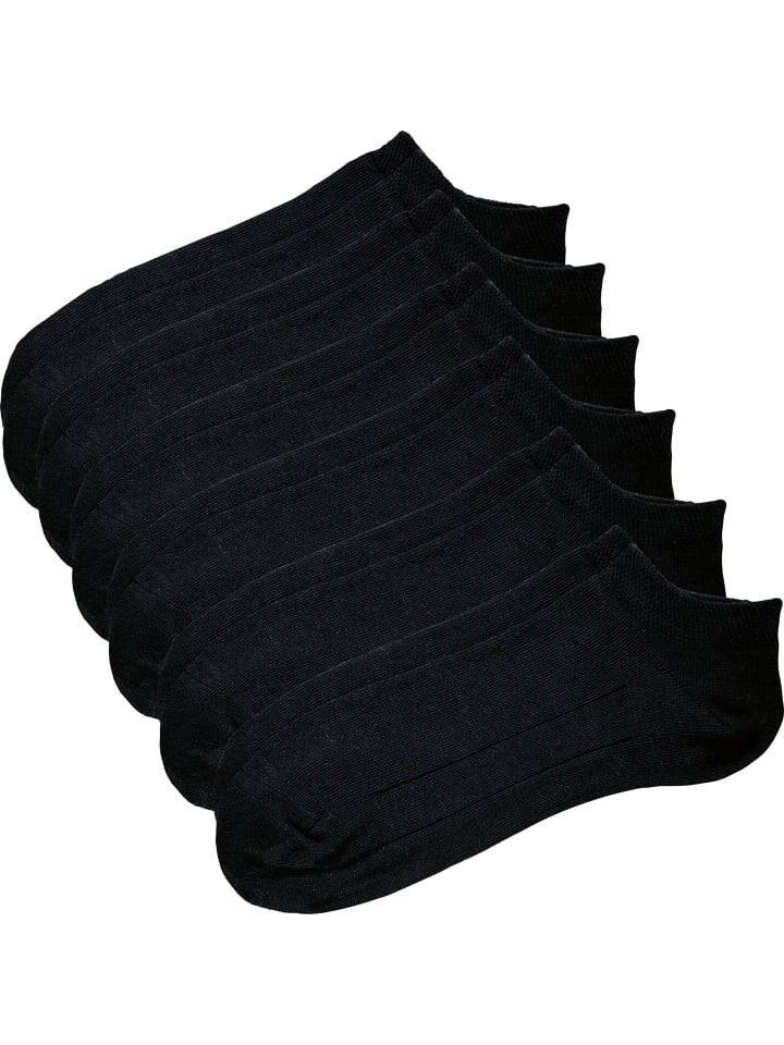 Носки Erwin Müller Unisex Sneaker 6 Paar, черный
Носки Erwin Müller Unisex Sneaker 6 Paar, черный