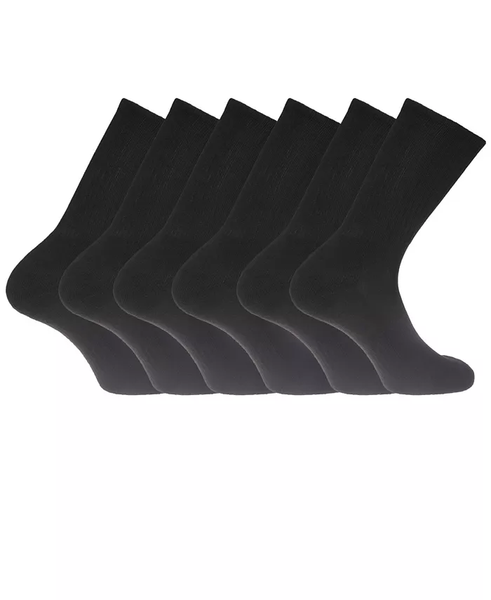 Мужские носки Performance - 6 пар амортизирующих спортивных и классических носков Crew для мужчин Dockers, черный
Мужские носки Performance - 6 пар амортизирующих спортивных и классических носков Crew для мужчин Dockers, черный