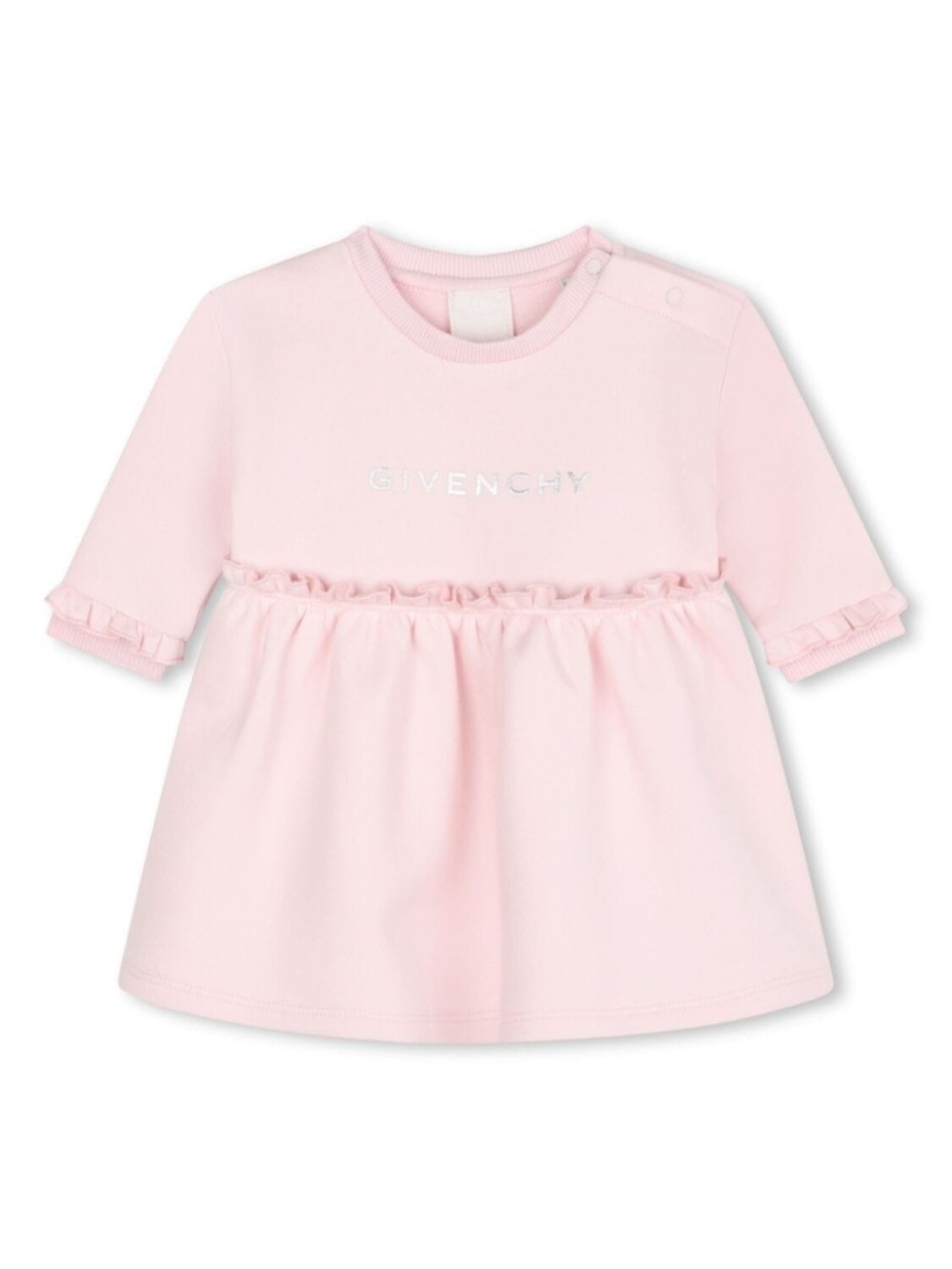 Givenchy Kids платье с длинными рукавами и логотипом, розовый
Givenchy Kids платье с длинными рукавами и логотипом, розовый