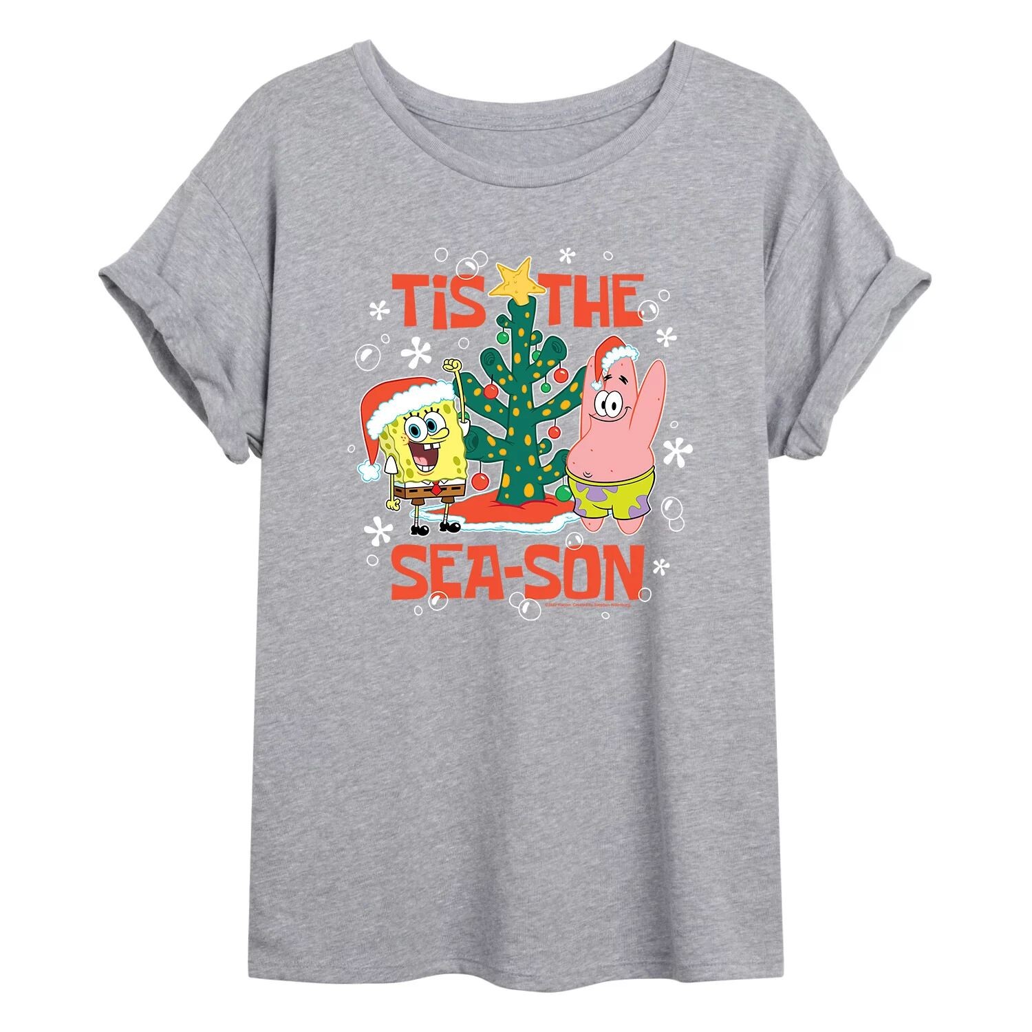 Большая футболка с рисунком SpongeBob Tis The Sea-Son для юниоров Licensed Character
Большая футболка с рисунком SpongeBob Tis The Sea-Son для юниоров Licensed Character