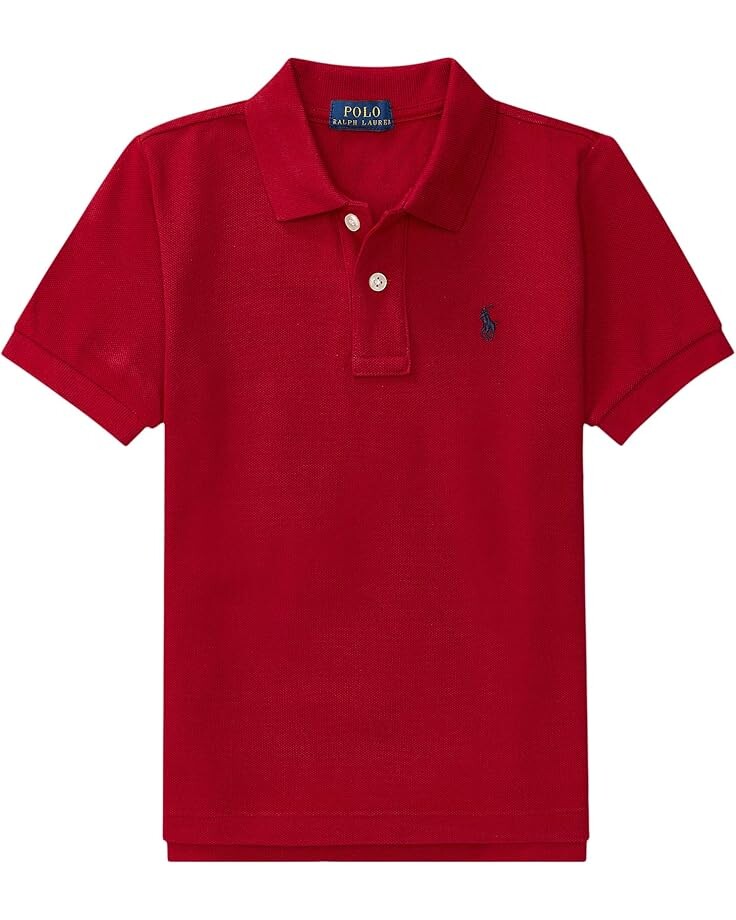 Поло Polo Ralph Lauren Kids Cotton Mesh Polo Shirt, цвет New Red 1
Поло Polo Ralph Lauren Kids Cotton Mesh Polo Shirt, цвет New Red 1