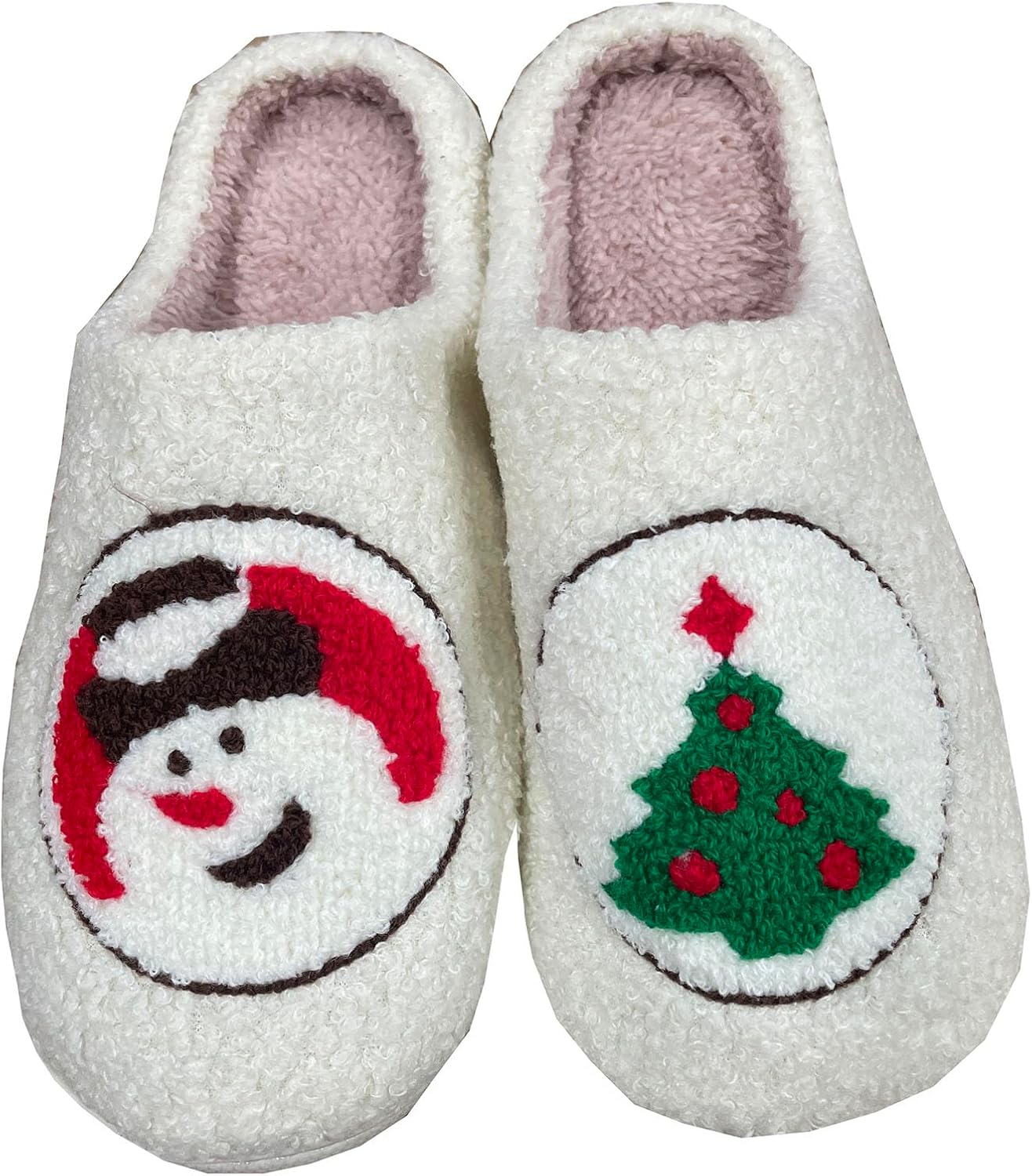 Тапочки QIPILON «Рождественская елка» для женщин и мужчин - плюшевые тапочки с эффектом памяти, с толстым подошвой - мягкая винтажная домашняя обувь, Christmas Cookies
Тапочки QIPILON «Рождественская елка» для женщин и мужчин - плюшевые тапочки с эффектом памяти, с толстым подошвой - мягкая винтажная домашняя обувь, Christmas Cookies