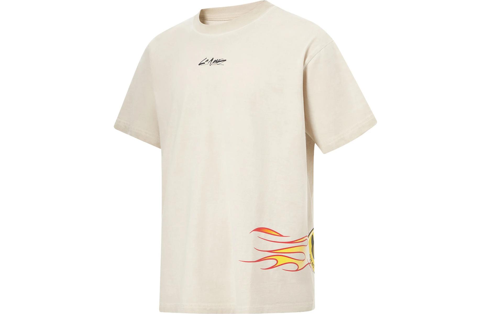 Футболки Li Ning, унисекс, овсяно-серый цвет, круглый вырез, умеренный прямой крой
Футболки Li Ning, унисекс, овсяно-серый цвет, круглый вырез, умеренный прямой крой