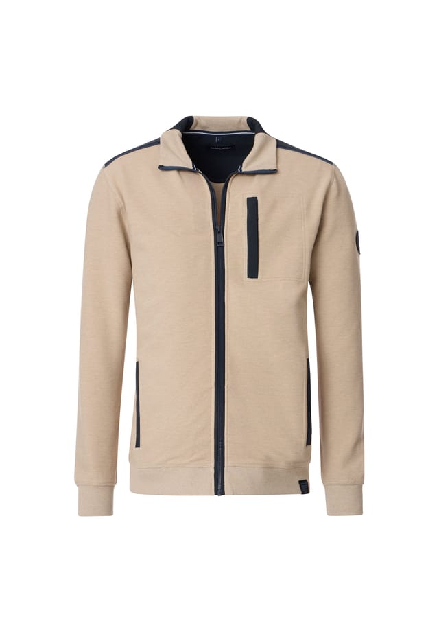 Простая толстовка куртка Casamoda, бежевый
Простая толстовка куртка Casamoda, бежевый