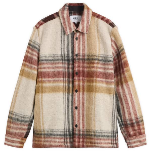 Рубашка из шерстяной смеси Nolan в клетку Wax London, Natural & Multi
Рубашка из шерстяной смеси Nolan в клетку Wax London, Natural & Multi