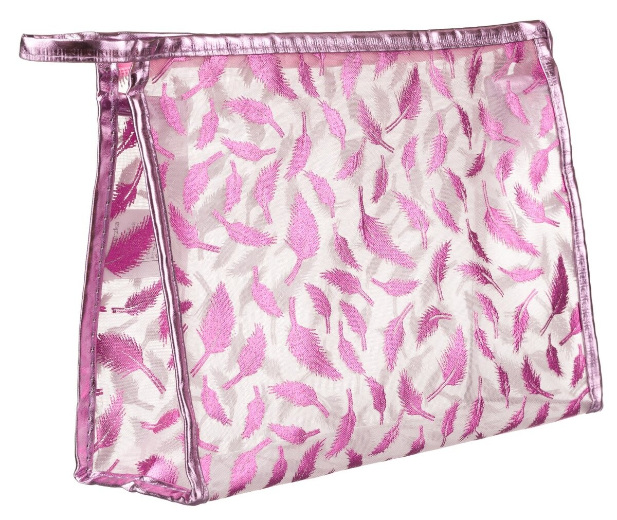 Водонепроницаемая женская косметичка на молнии с растительным мотивом, розовая No logo
Водонепроницаемая женская косметичка на молнии с растительным мотивом, розовая No logo