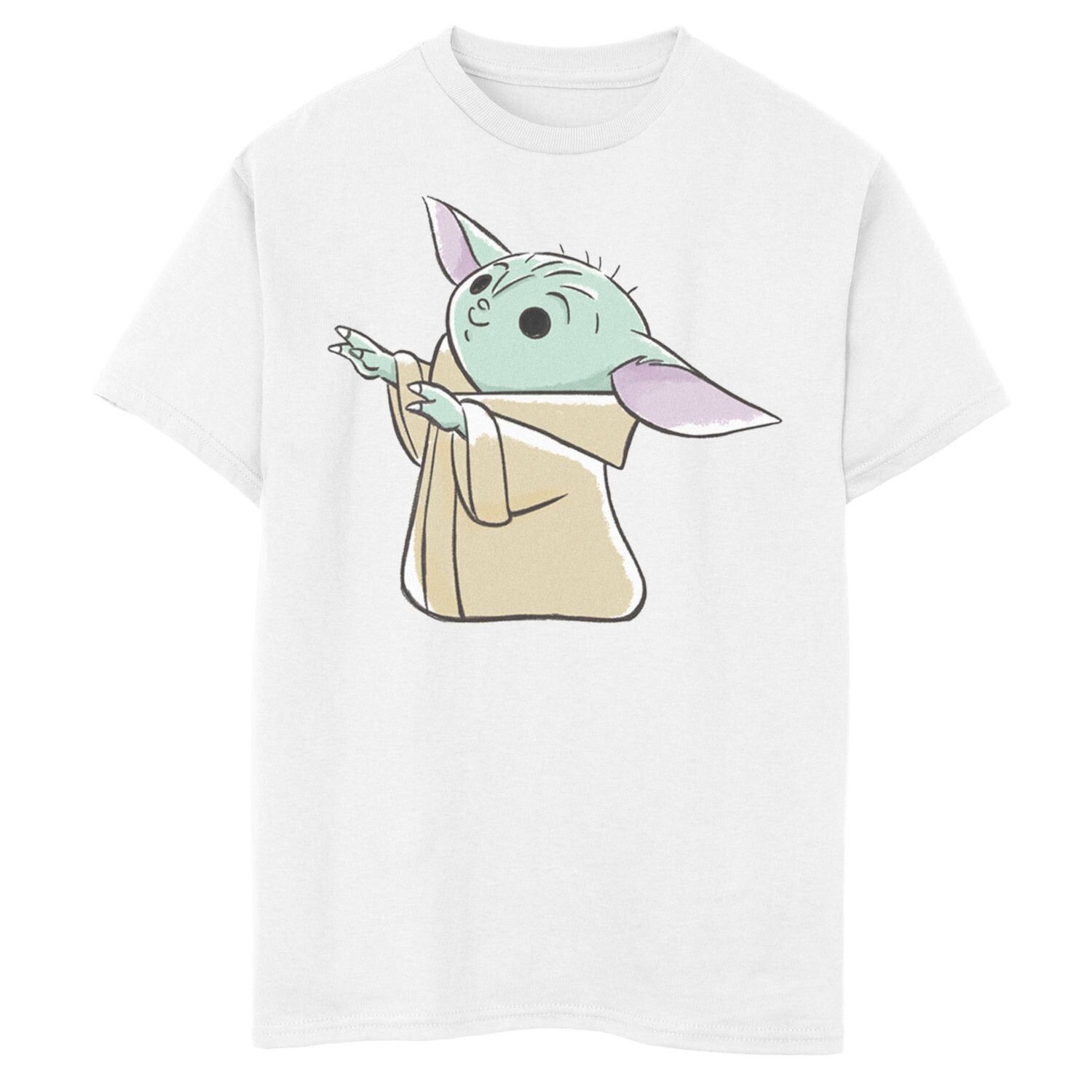 Футболка с мультяшным рисунком для мальчиков 8–20 лет, «Звездные войны, Мандалорец, ребенок, он же Малыш Йода, тянется вверх» Star Wars, белый
Футболка с мультяшным рисунком для мальчиков 8–20 лет, «Звездные войны, Мандалорец, ребенок, он же Малыш Йода, тянется вверх» Star Wars, белый