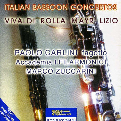 CD диск Vivaldi / Rolla / Mayr / Lizio / Carlini: Italian Bassoon Concertos
CD диск Vivaldi / Rolla / Mayr / Lizio / Carlini: Italian Bassoon Concertos