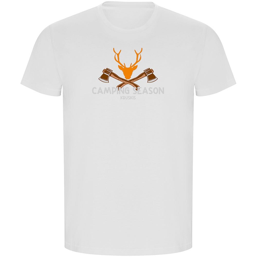 Футболка с коротким рукавом Kruskis Camping Season Eco, белый
Футболка с коротким рукавом Kruskis Camping Season Eco, белый