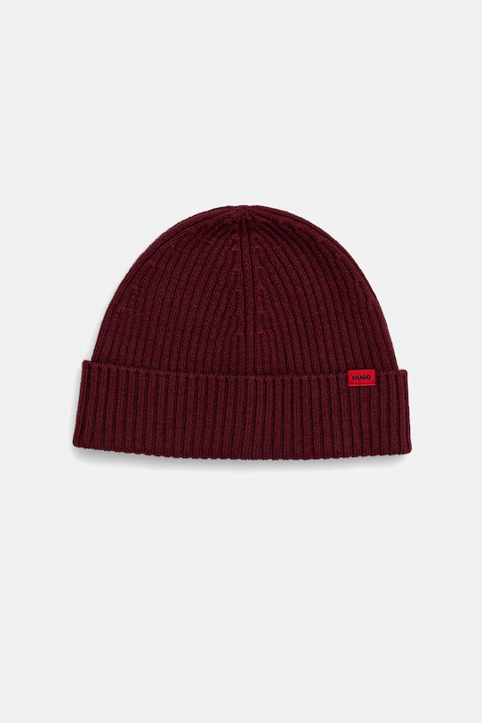 Шерстяная шапка Hugo, бордовый
Шерстяная шапка Hugo, бордовый