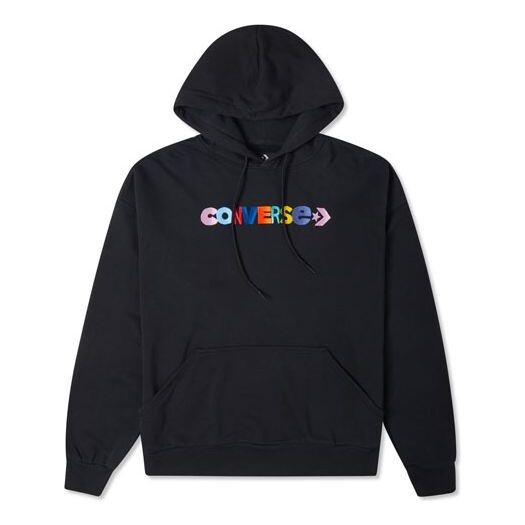 Свитер contrasting colors alphabet embroidered knit hoodie black Converse, черный
Свитер contrasting colors alphabet embroidered knit hoodie black Converse, черный