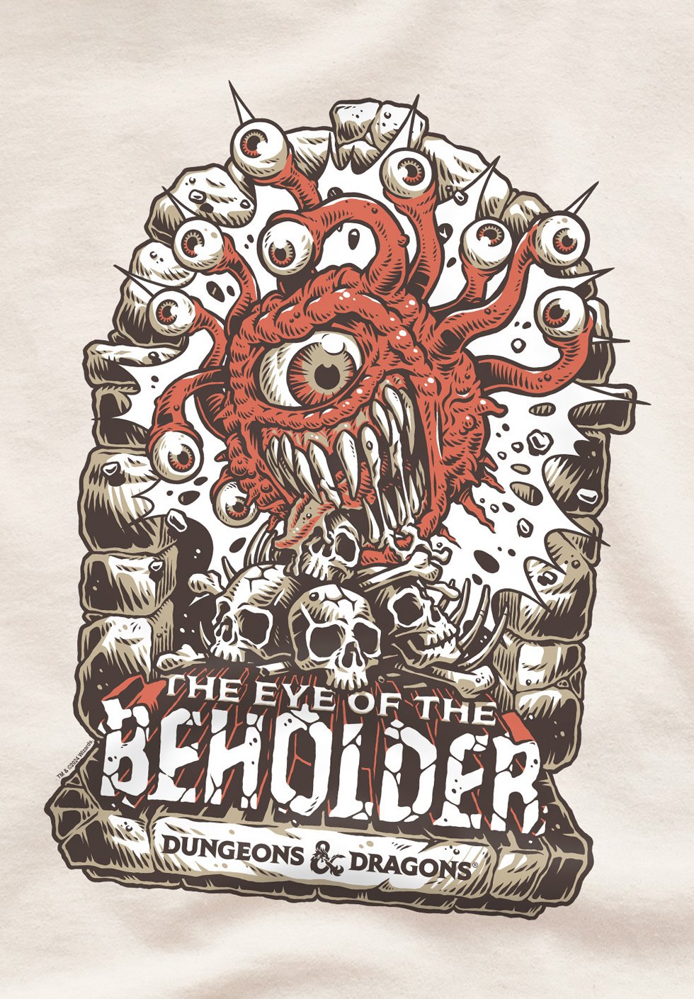 Футболка с принтом DUNGEONS & DRAGONS ARCH OF THE BEHOLDER NATURAL Hasbro, молочный
Футболка с принтом DUNGEONS & DRAGONS ARCH OF THE BEHOLDER NATURAL Hasbro, молочный