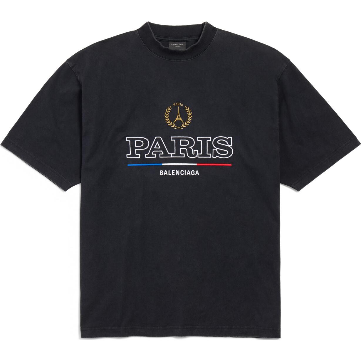 Футболка унисекс черная Balenciaga, черный
Футболка унисекс черная Balenciaga, черный
