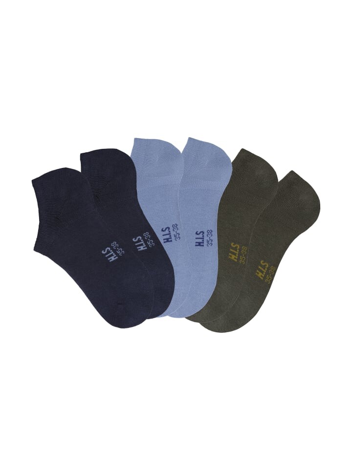 Носки H.I.S, цвет 2x marine, 2x jeans, 2x khaki
Носки H.I.S, цвет 2x marine, 2x jeans, 2x khaki