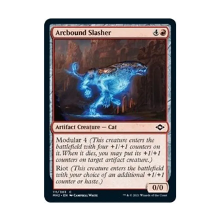 CCG Arcbound Slasher (С), MTG - Modern Horizons 2
CCG Arcbound Slasher (С), MTG - Modern Horizons 2