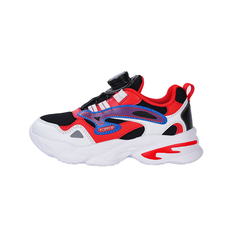 Износостойкие детские кроссовки с поддержкой отскока для детей Toppo, черный/красный
Износостойкие детские кроссовки с поддержкой отскока для детей Toppo, черный/красный