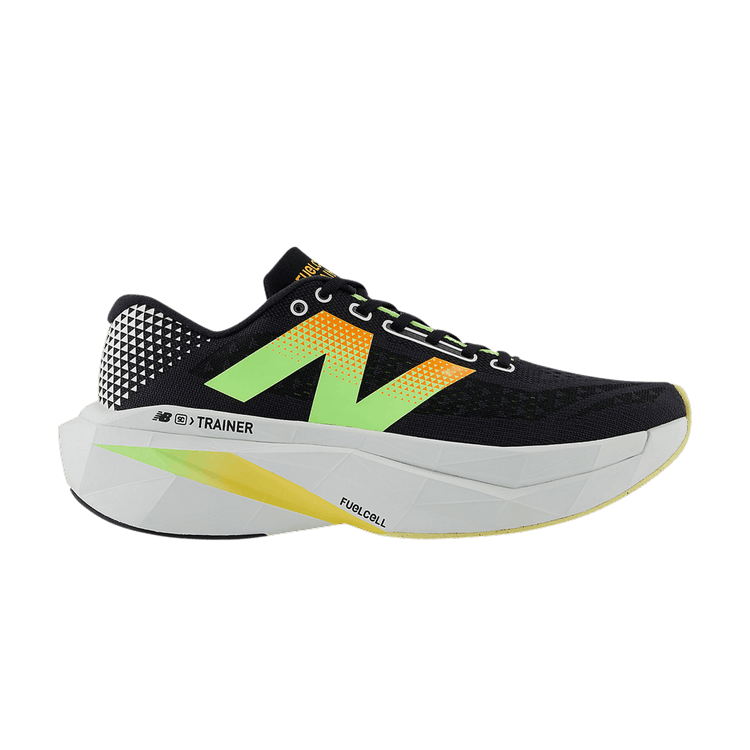 Кроссовки FuelCell SuperComp Trainer v3 'Black Bleached Lime Glo', черный
Кроссовки FuelCell SuperComp Trainer v3 'Black Bleached Lime Glo', черный