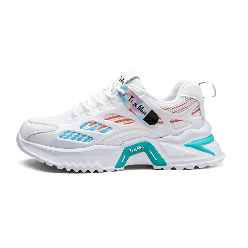 TT&MM Амортизирующие износостойкие низкие массивные кроссовки унисекс белые, цвет White
TT&MM Амортизирующие износостойкие низкие массивные кроссовки унисекс белые, цвет White