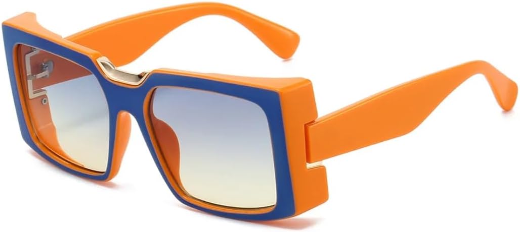 Ретро-солнцезащитные очки в толстой оправе с леопардовым градиентом для женщин, яркие цвета, повседневные модные мужские очки с защитой от УФ-излучения UV400 SZVVBKK, Orange Grey Tea
Ретро-солнцезащитные очки в толстой оправе с леопардовым градиентом для женщин, яркие цвета, повседневные модные мужские очки с защитой от УФ-излучения UV400 SZVVBKK, Orange Grey Tea