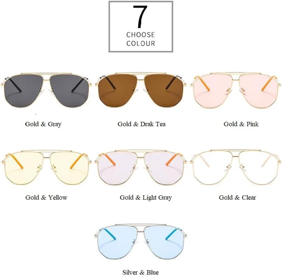 Солнцезащитные очки Alloy Polygon 2027 для мужчин, модные авиационные солнцезащитные очки для женщин, ретро-розовые прозрачные очки большого размера MTZJH, Gold Gray
Солнцезащитные очки Alloy Polygon 2027 для мужчин, модные авиационные солнцезащитные очки для женщин, ретро-розовые прозрачные очки большого размера MTZJH, Gold Gray