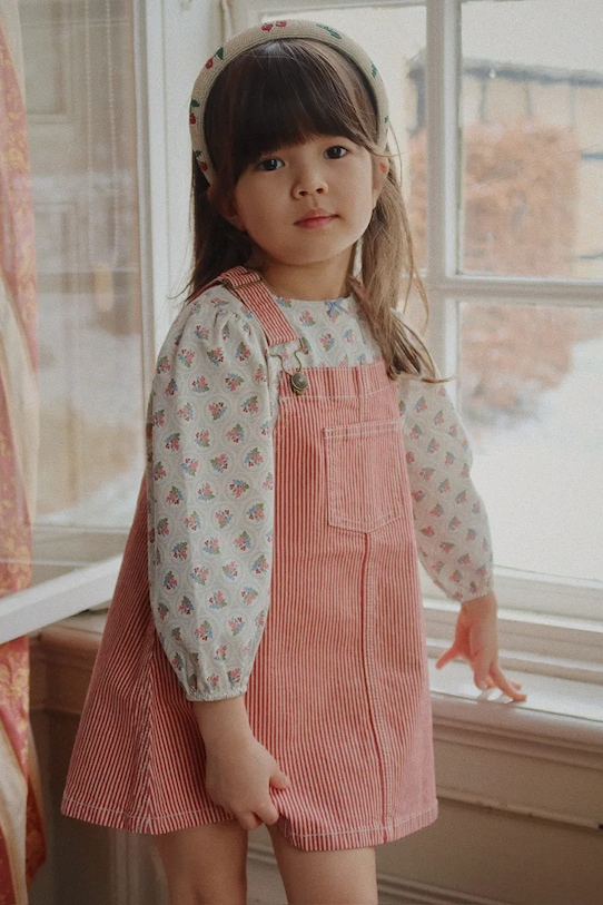 Детское хлопковое платье LUC SPENCER DRESS GOTS Konges Sløjd, розовый
Детское хлопковое платье LUC SPENCER DRESS GOTS Konges Sløjd, розовый