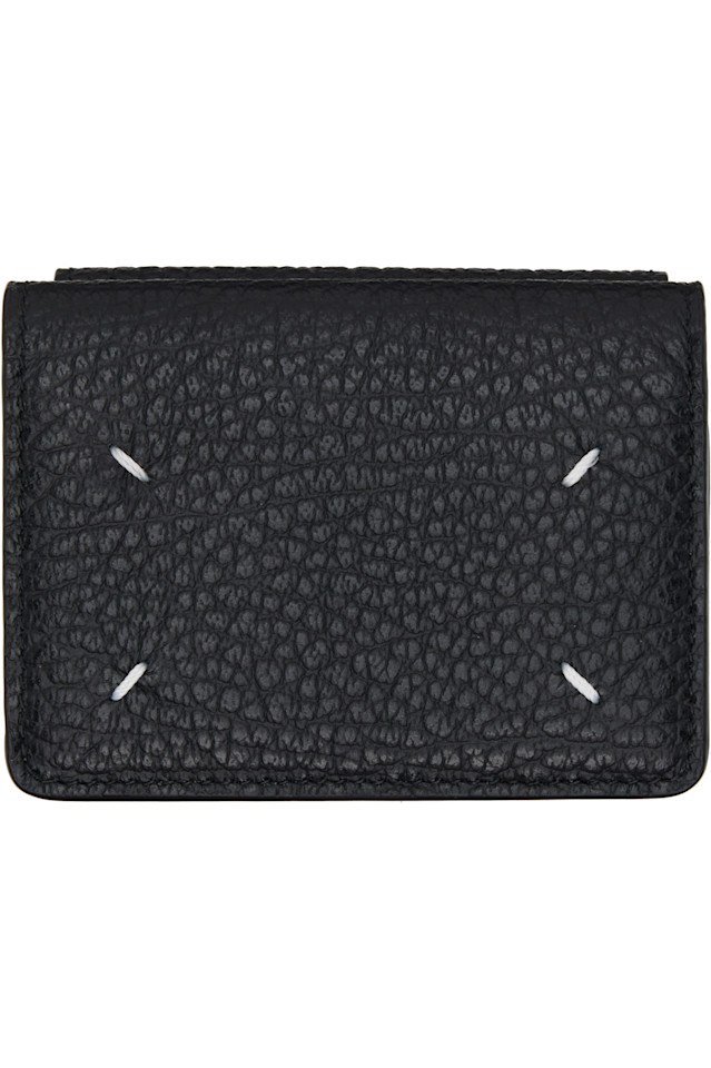 Кошелек с четырьмя стежками Maison Margiela, черный
Кошелек с четырьмя стежками Maison Margiela, черный