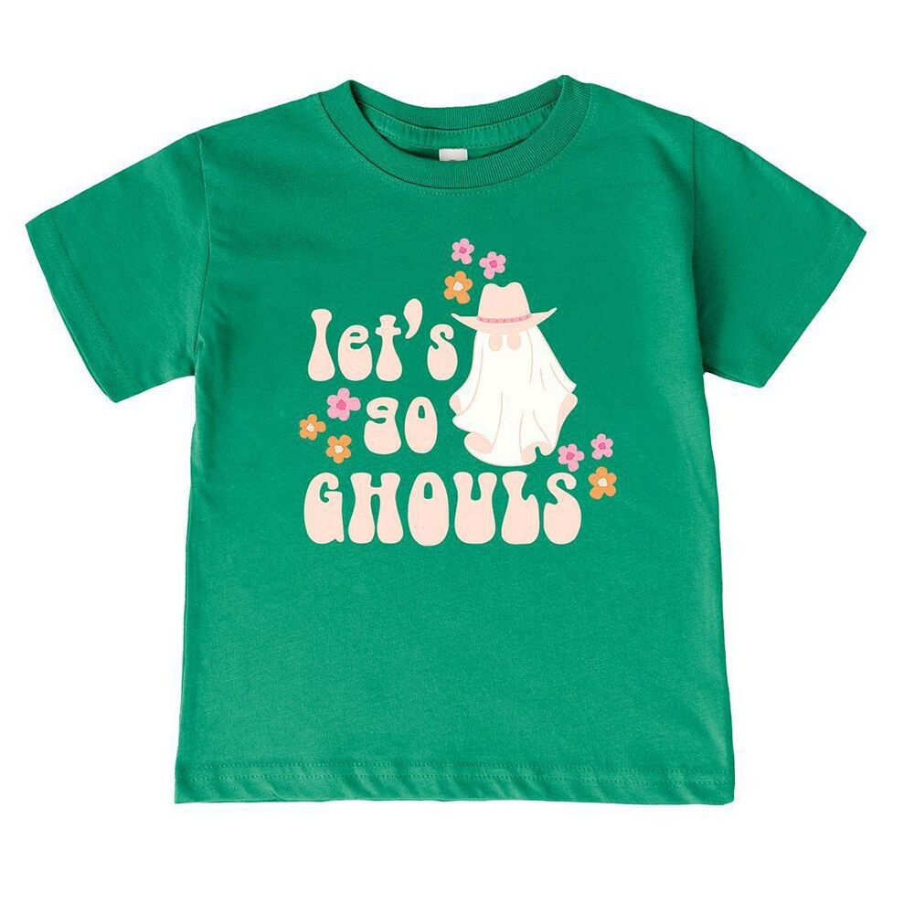 Футболка с короткими рукавами и рисунком Let's Go Ghouls Ghost для малышей The Juniper Shop, цвет Kelly
Футболка с короткими рукавами и рисунком Let's Go Ghouls Ghost для малышей The Juniper Shop, цвет Kelly