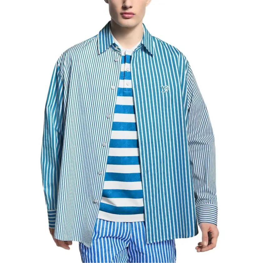 Louis Vuitton Мужская рубашка SS25, синяя
Louis Vuitton Мужская рубашка SS25, синяя