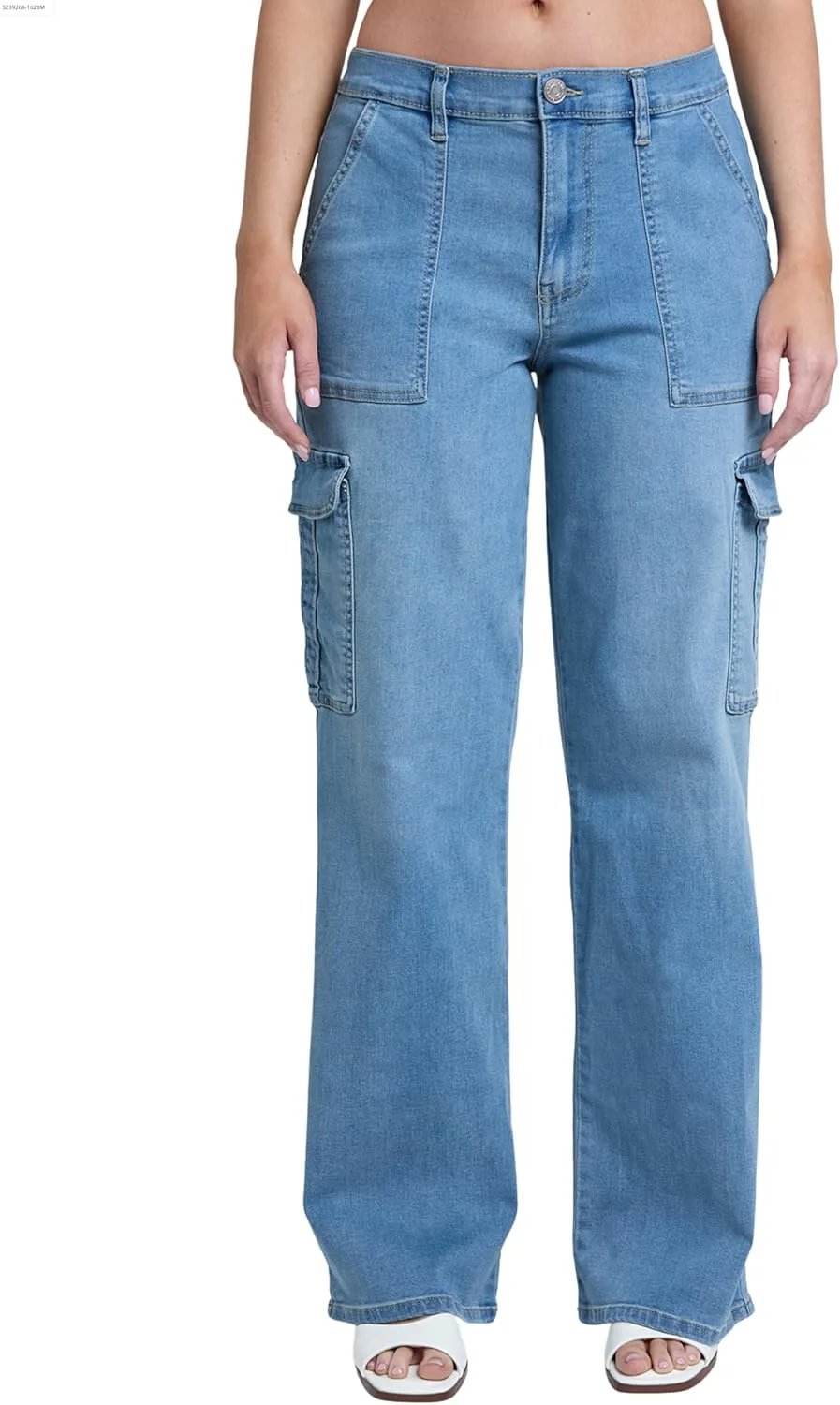 YMI Женские джинсы с эластичным поясом и прямыми штанинами
YMI Женские джинсы с эластичным поясом и прямыми штанинами