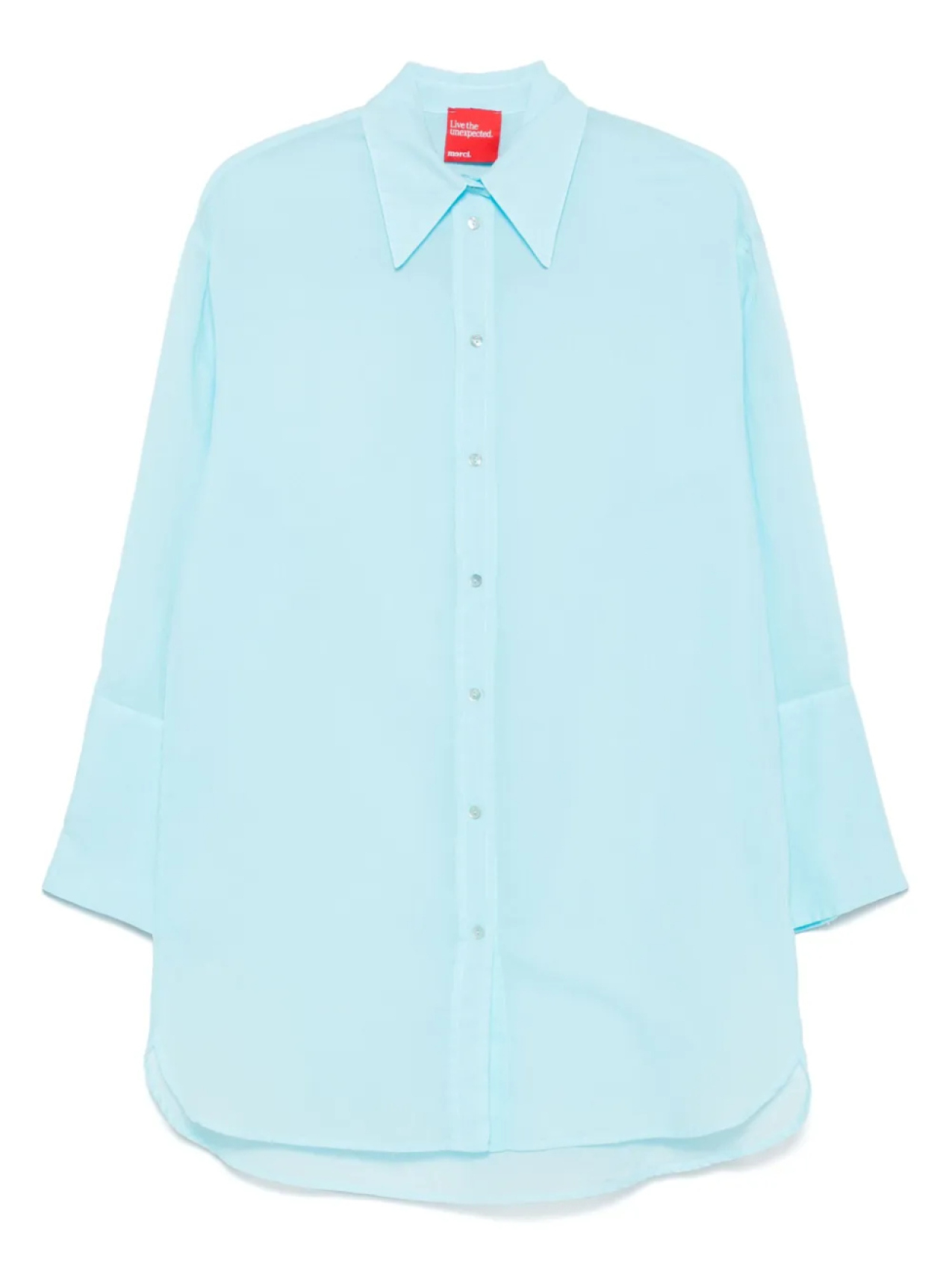 Рубашка на пуговицах Merci, синий
Рубашка на пуговицах Merci, синий