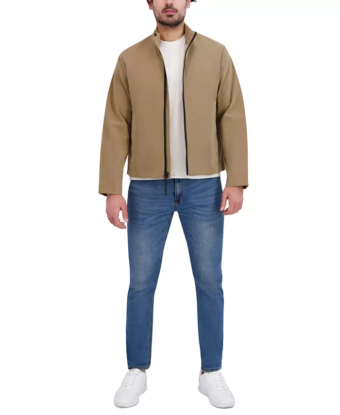 Мужская облегченная куртка с воротником-стойкой из пич-трикотажа Robert Graham, коричневый/бежевый
Мужская облегченная куртка с воротником-стойкой из пич-трикотажа Robert Graham, коричневый/бежевый