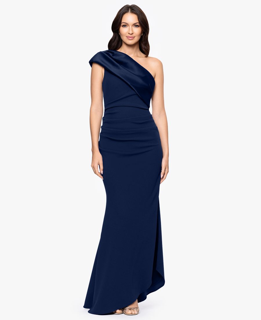Платье на одно плечо для невысоких девушек Betsy & Adam, Navy
Платье на одно плечо для невысоких девушек Betsy & Adam, Navy