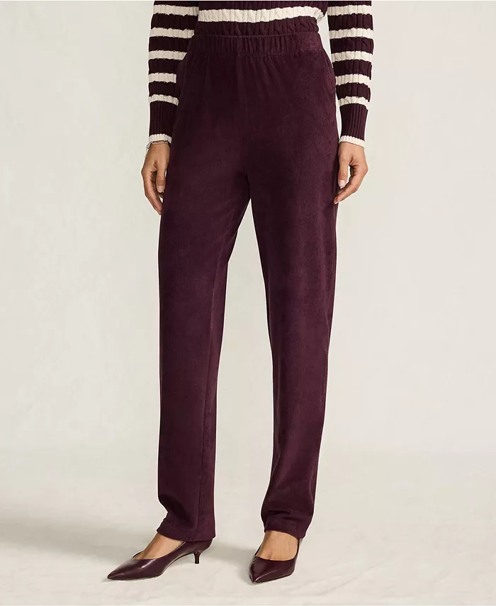 Женские спортивные вельветовые брюки с высокой посадкой Lands' End, красный
Женские спортивные вельветовые брюки с высокой посадкой Lands' End, красный