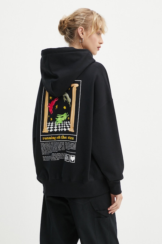 Хлопковая толстовка Moschino Jeans, черный
Хлопковая толстовка Moschino Jeans, черный