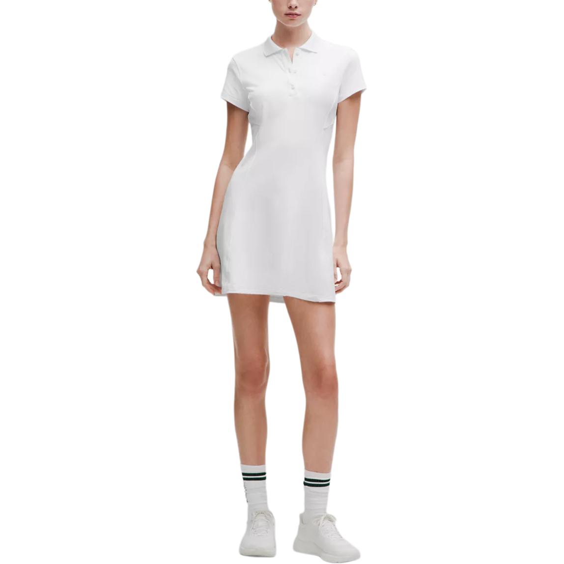 Женское платье с коротким рукавом Lululemon, белый
Женское платье с коротким рукавом Lululemon, белый