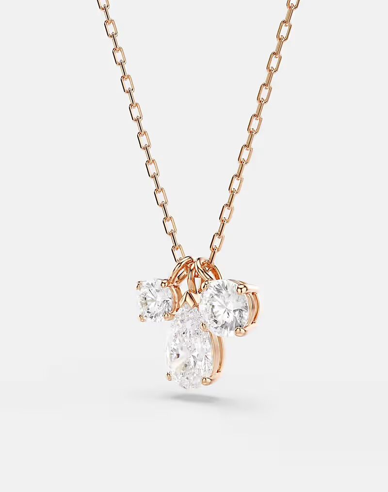 Подвеска Mesmera, смешанная огранка, белый, с покрытием оттенка розового золота Swarovski
Подвеска Mesmera, смешанная огранка, белый, с покрытием оттенка розового золота Swarovski