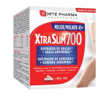 Xtraslim 700 Mujer 45+ сжигатель жира 120 капсул, Forte Pharma
Xtraslim 700 Mujer 45+ сжигатель жира 120 капсул, Forte Pharma