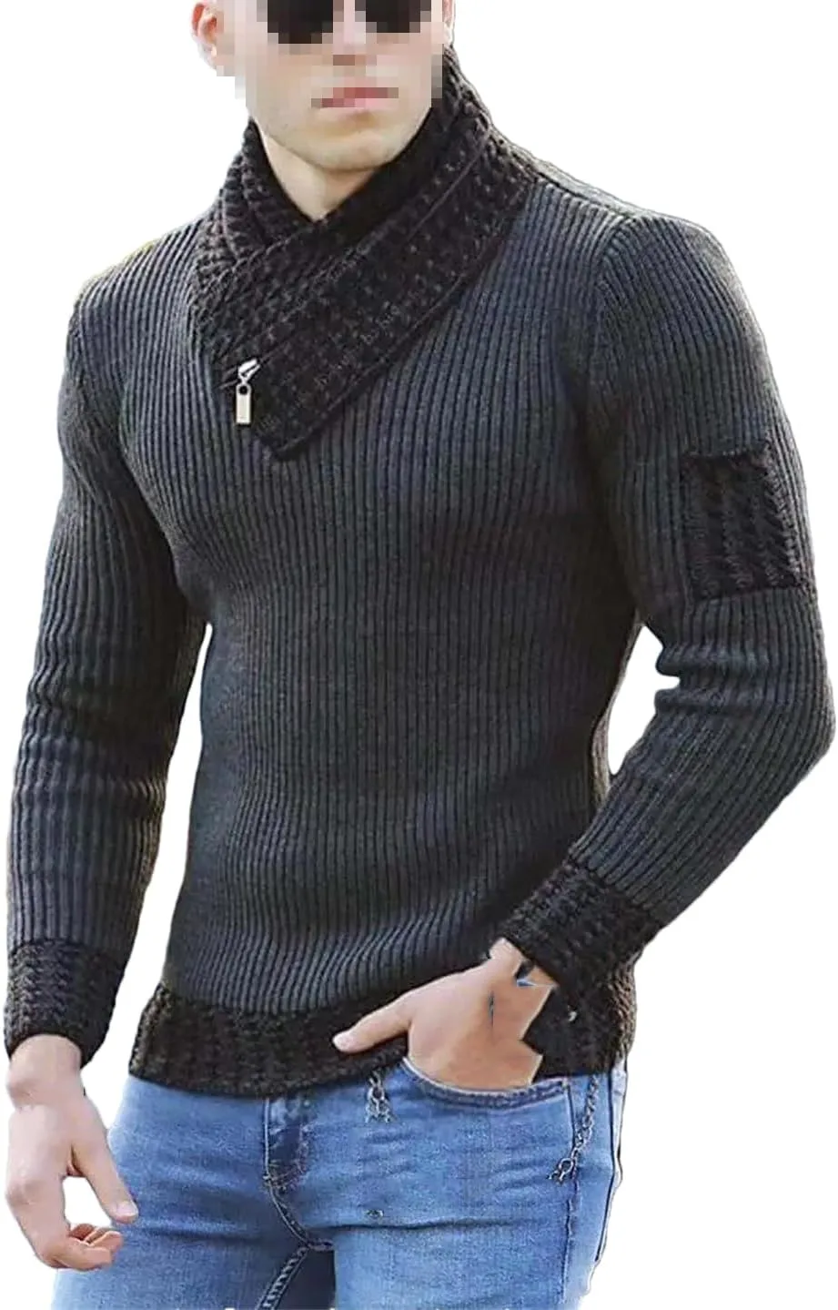 Мужской повседневный вязаный свитер-водолазка с резинкой Hdhdeueh
Мужской повседневный вязаный свитер-водолазка с резинкой Hdhdeueh