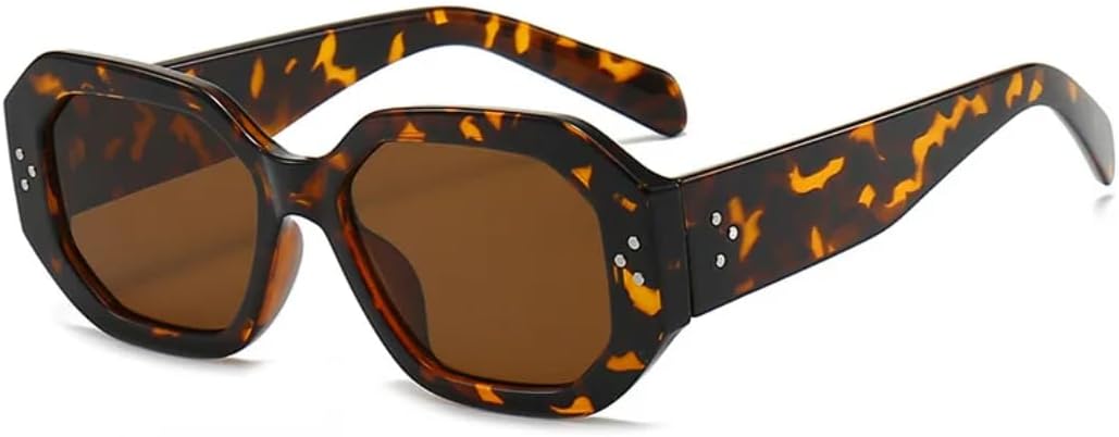 Солнцезащитные очки для мужчин и женщин - защита UV400 - заклепки, маленькая оправа, градиентные линзы, для занятий спортом на открытом воздухе и вождения DSVIGF, Leopard
Солнцезащитные очки для мужчин и женщин - защита UV400 - заклепки, маленькая оправа, градиентные линзы, для занятий спортом на открытом воздухе и вождения DSVIGF, Leopard