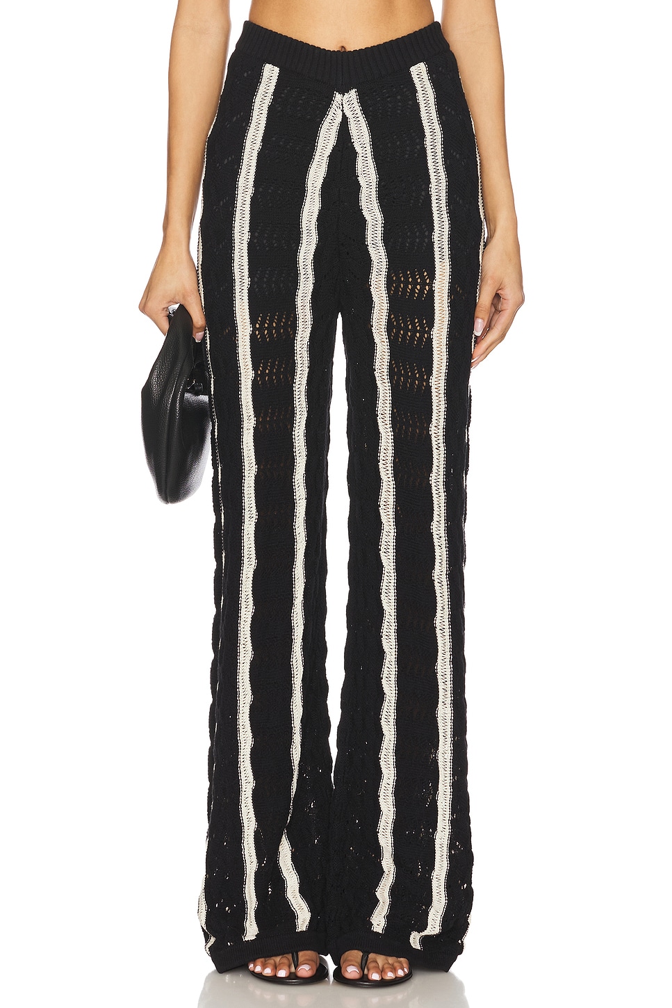 Брюки с оригинальной вышивкой и средней посадкой Central Park West, black
Брюки с оригинальной вышивкой и средней посадкой Central Park West, black