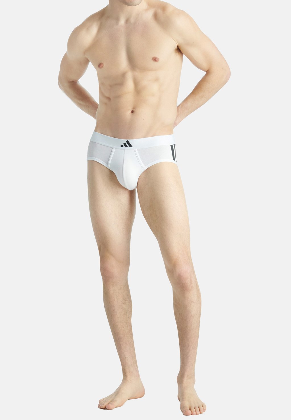 Трусы-брифы 4ER PACK ACTIVE FLEX 3 STRIPES Adidas Sportswear, черный 
Трусы-брифы 4ER PACK ACTIVE FLEX 3 STRIPES Adidas Sportswear, черный