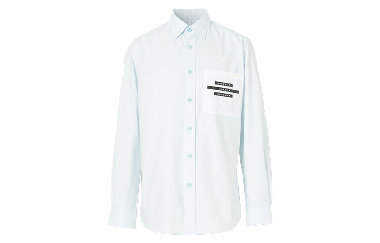 Рубашка мужская небесно-голубая Burberry, голубой
Рубашка мужская небесно-голубая Burberry, голубой
