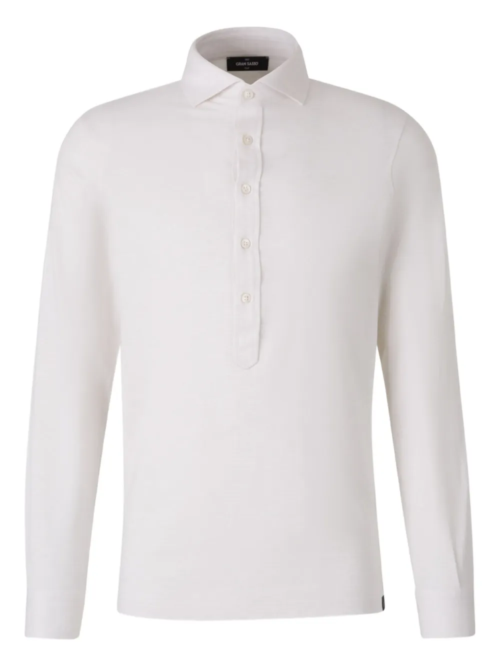 Рубашка поло с длинными рукавами Gran Sasso, белый
Рубашка поло с длинными рукавами Gran Sasso, белый