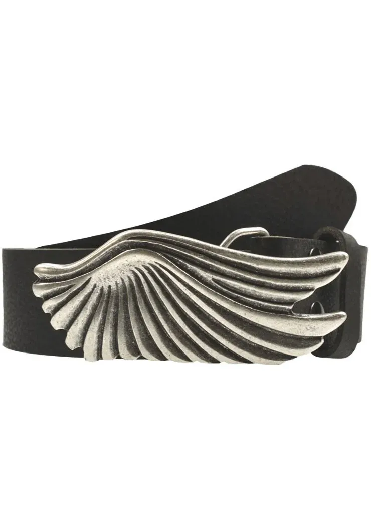 LIFEBULT by showroom 019° Ремень кожаный, со сменной застежкой "крылья", 4см Rettungsring By Showroom 019°, черный
LIFEBULT by showroom 019° Ремень кожаный, со сменной застежкой "крылья", 4см Rettungsring By Showroom 019°, черный