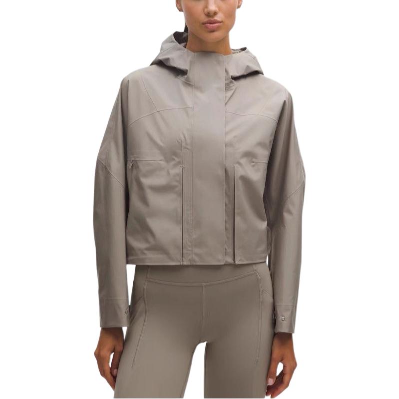 Женская куртка от дождя Lululemon, коричневый серый
Женская куртка от дождя Lululemon, коричневый серый