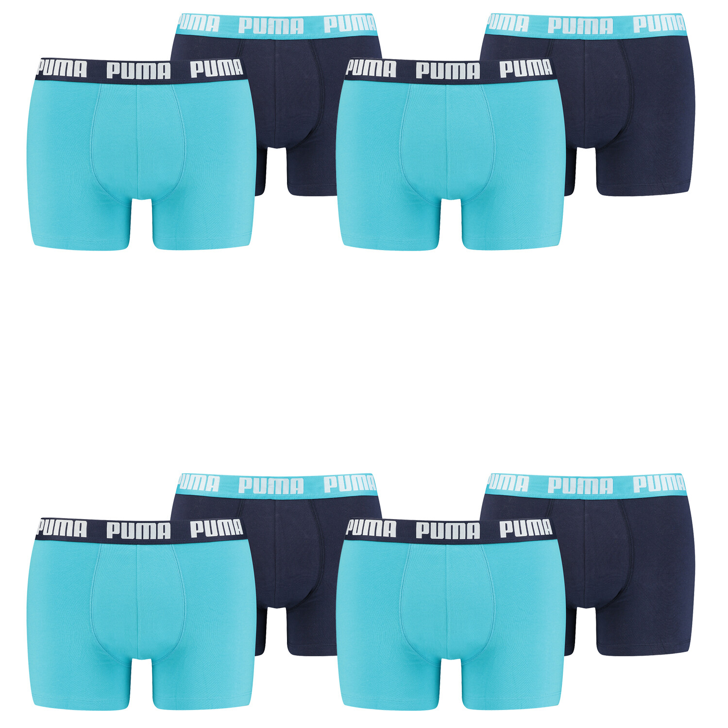 Боксеры Puma Boxershorts PUMA BASIC BOXER 8P, цвет 796 - Aqua / Blue
Боксеры Puma Boxershorts PUMA BASIC BOXER 8P, цвет 796 - Aqua / Blue